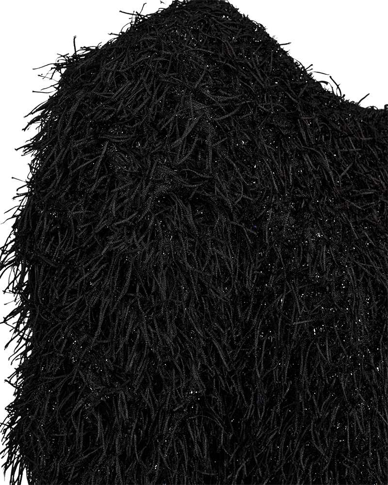 Freequent Jurk Marlin Zwart - OAK Fashion Noordwolde