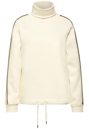 Street One Sweater Collar Bruin - OAK Fashion Noordwolde