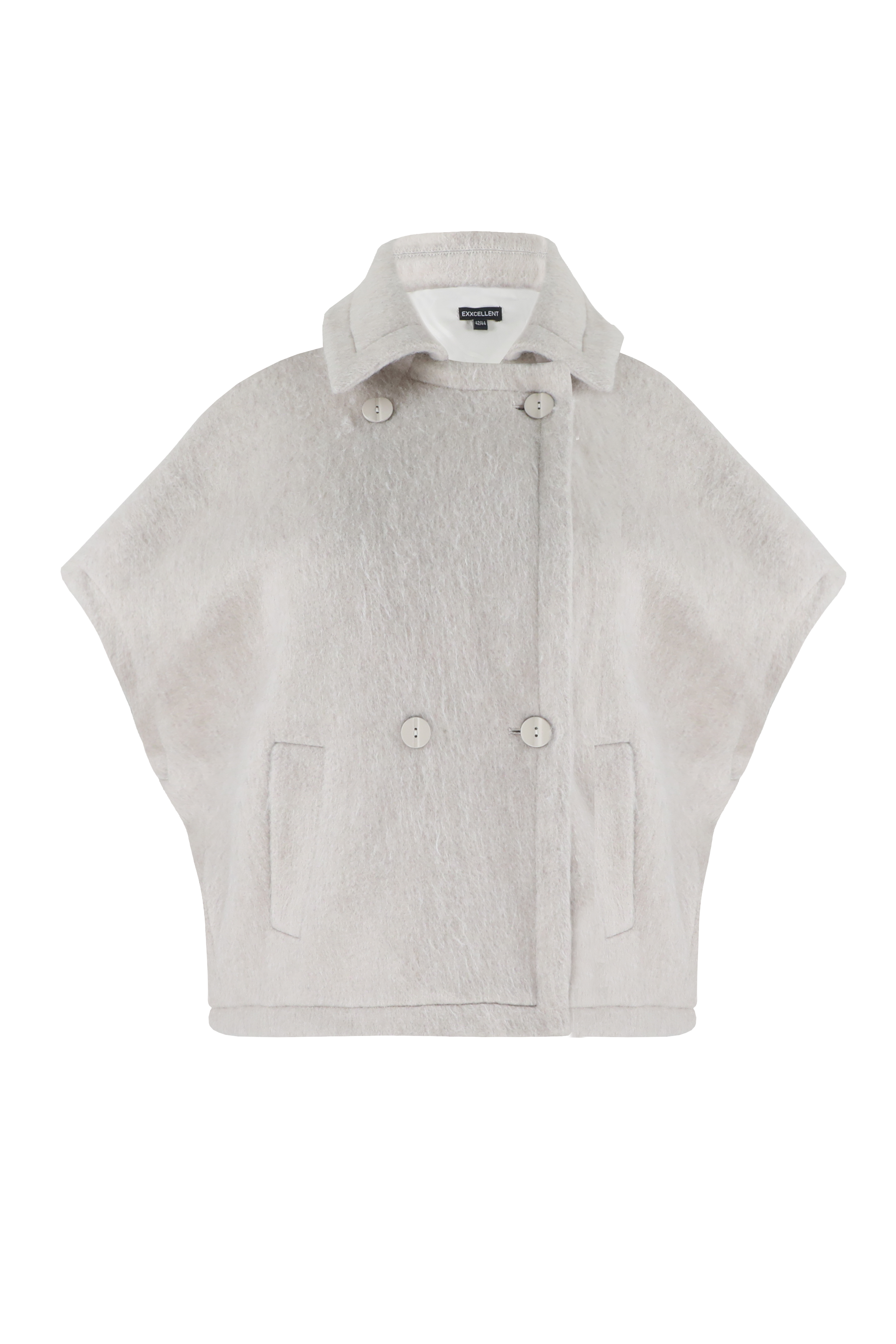 Exxcellent Coat Christa Bruin - OAK Fashion Noordwolde