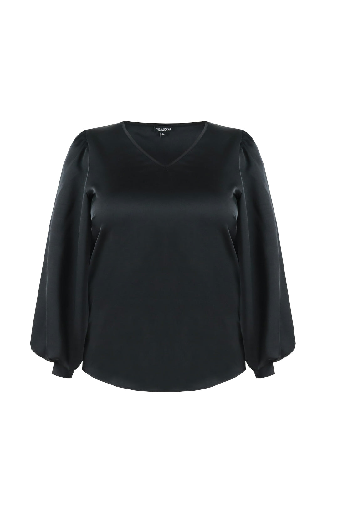 Exxcellent Top Donna Zwart - OAK Fashion Noordwolde