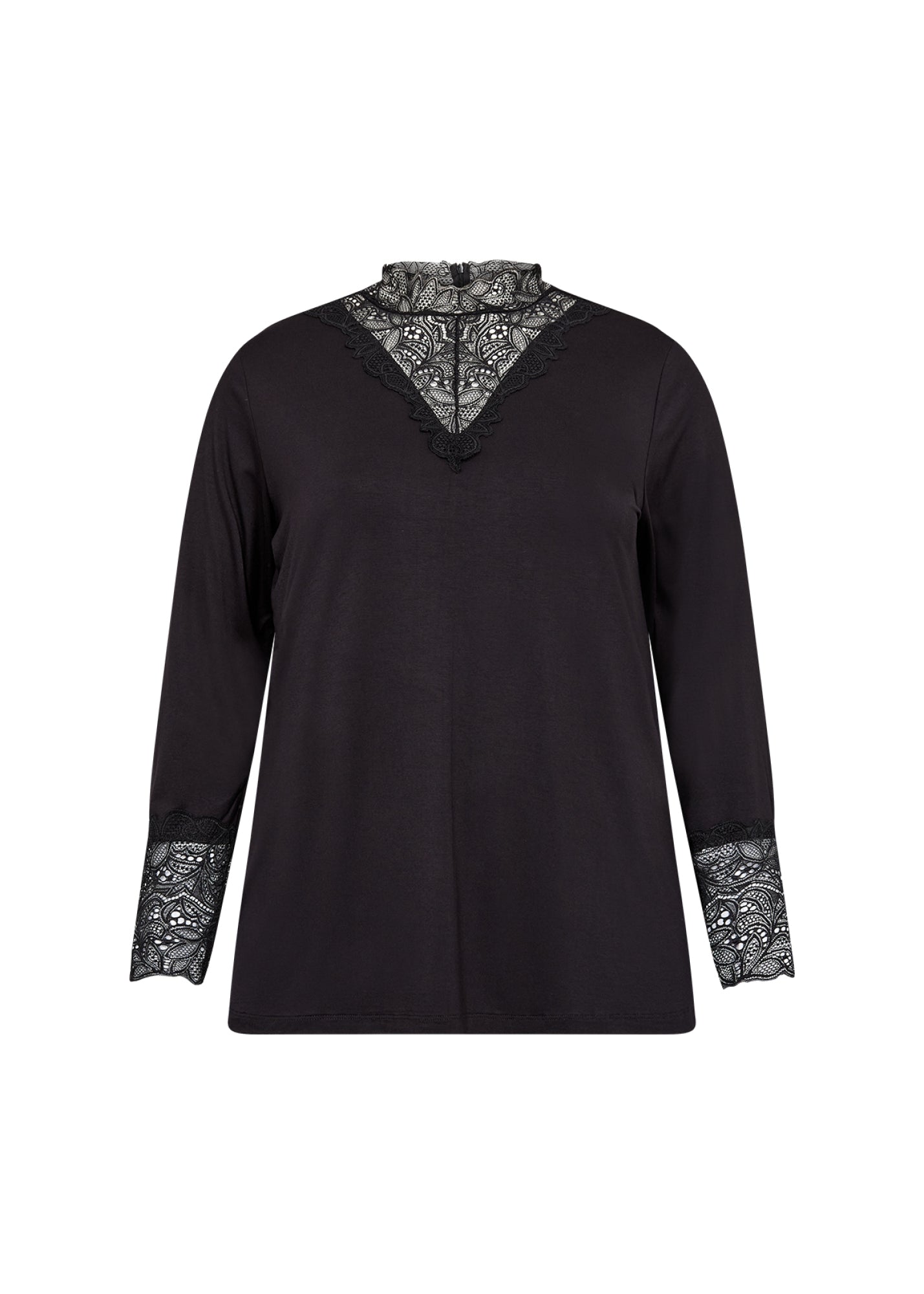 Wasabi Top Stella Zwart - OAK Fashion Noordwolde