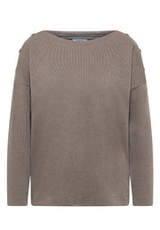 Cecil Top Cosy Bruin - OAK Fashion Noordwolde