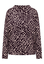 Cecil Trui Funnel Rood - OAK Fashion Noordwolde