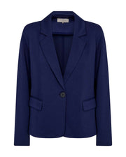 Freequent Blazer Nanni Kort Blauw - OAK Fashion Noordwolde