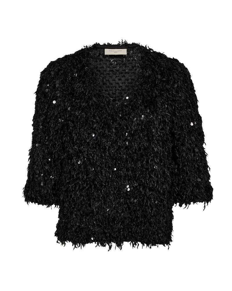 Freequent Top Nolla Zwart - OAK Fashion Noordwolde