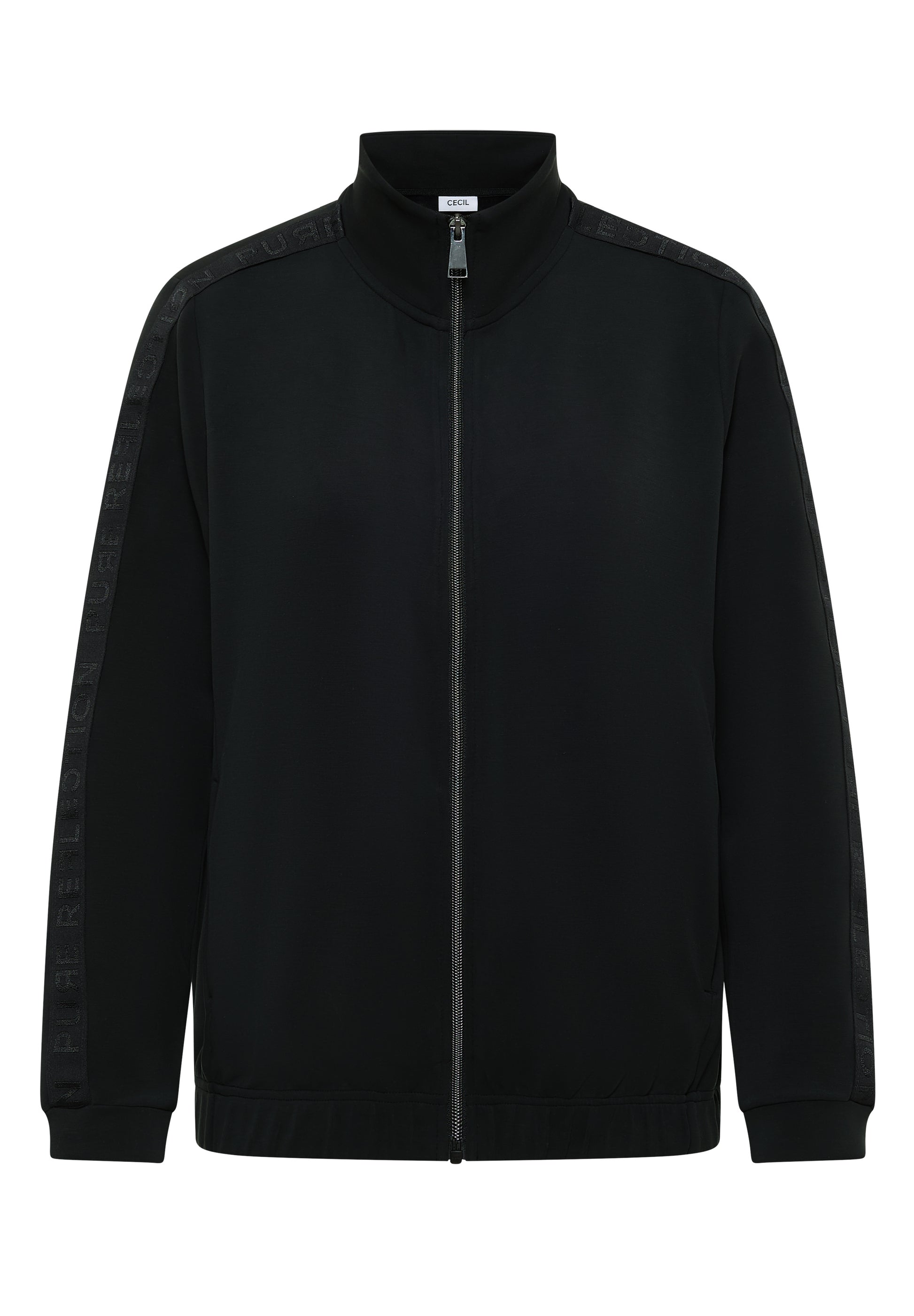 Cecil Vest Blouson Zwart - OAK Fashion Noordwolde