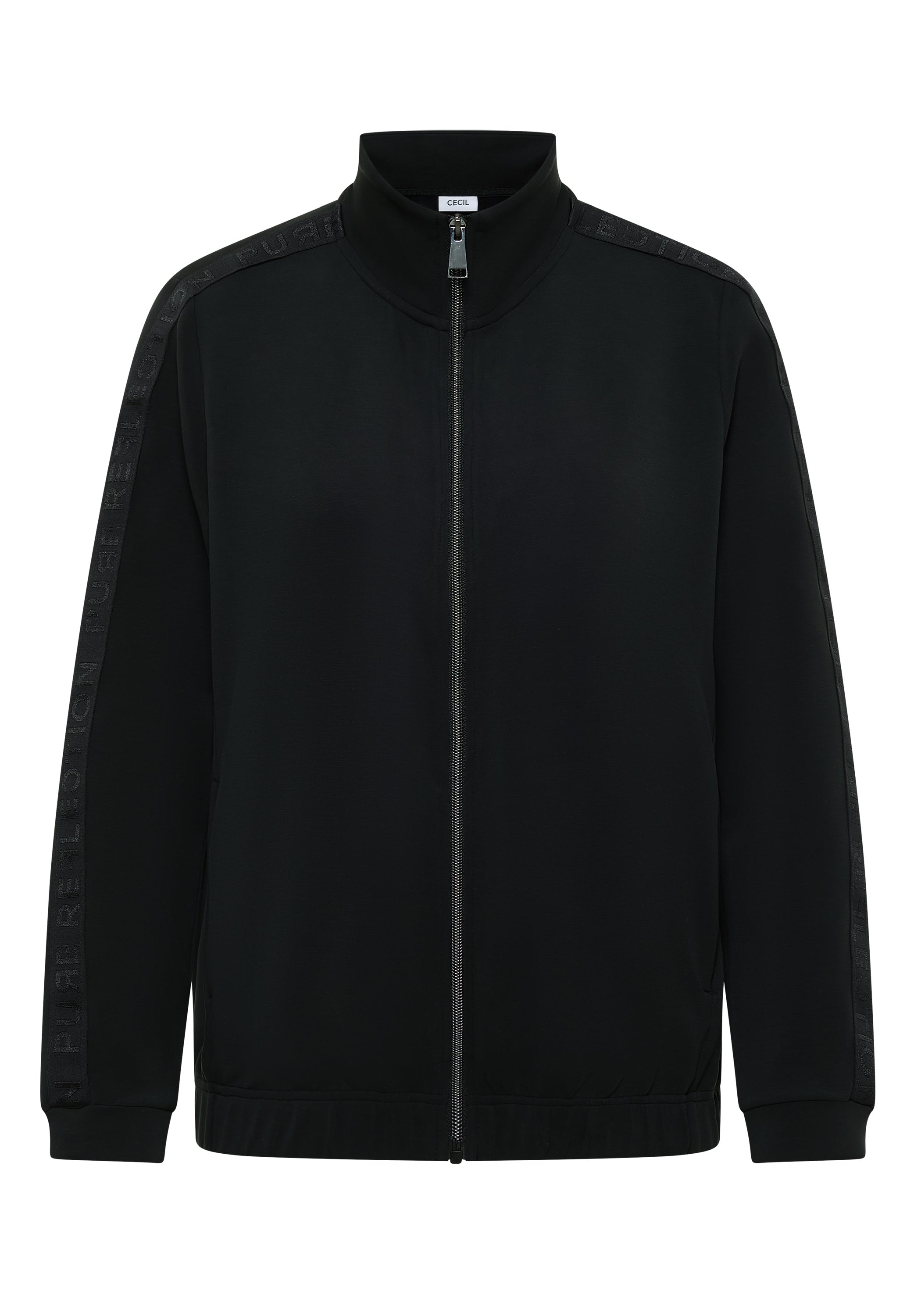 Cecil Vest Blouson Zwart - OAK Fashion Noordwolde