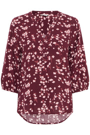 B.young Blouse Josa Port Royale Floral Mix - OAK Fashion Noordwolde