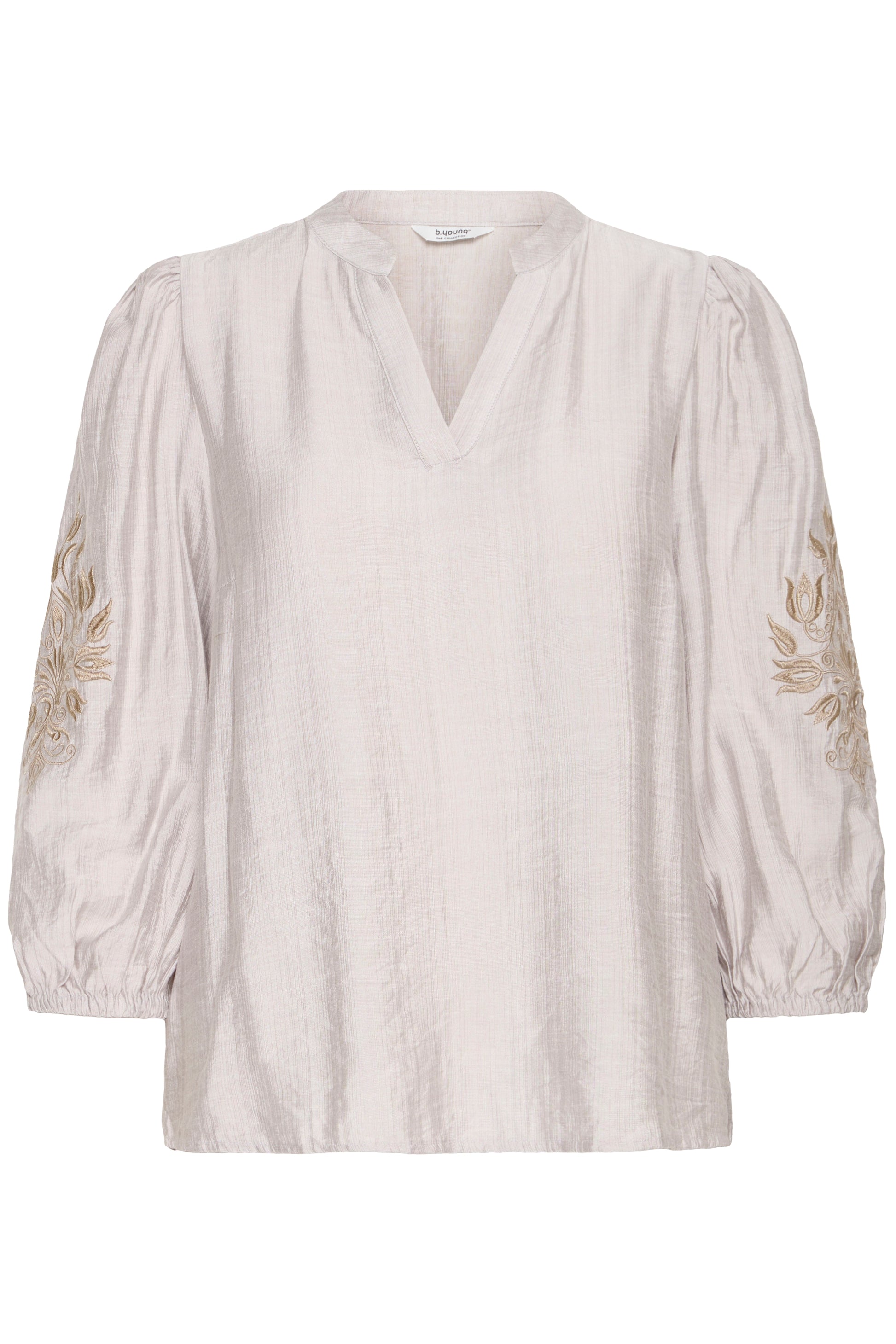 B.young Blouse Xidamy Nature Linen - OAK Fashion Noordwolde