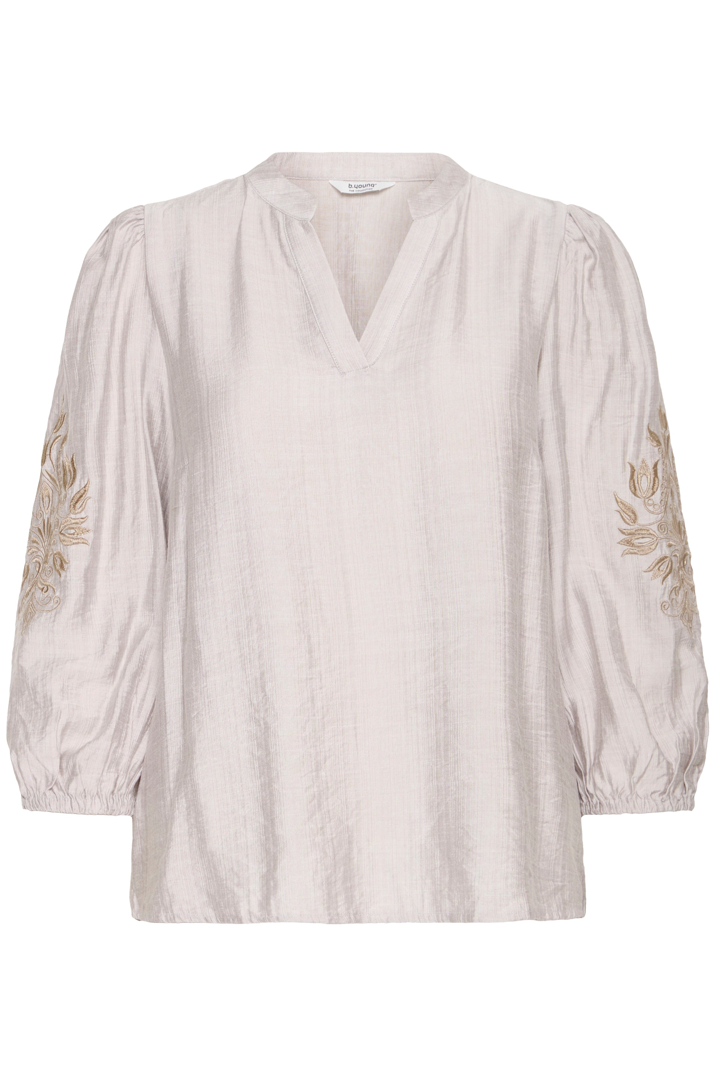 B.young Blouse Xidamy Nature Linen - OAK Fashion Noordwolde