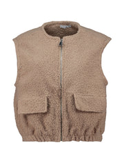 Haily's Gilet Beniti Brown - OAK Fashion Noordwolde