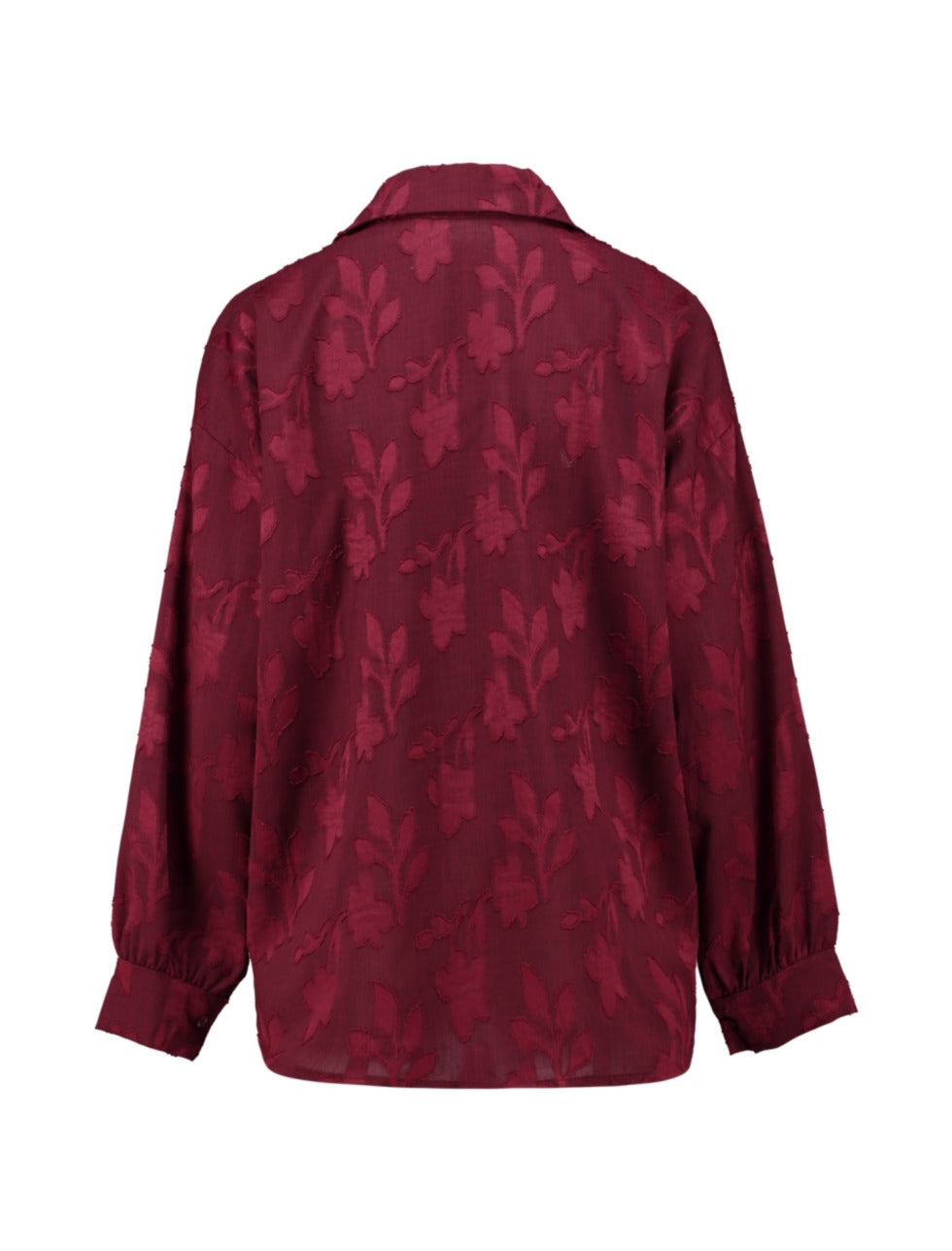 Haily's Blouse Viola Rood - OAK Fashion Noordwolde