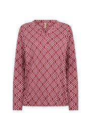 Soya Concept Blouse Felicity Rood - OAK Fashion Noordwolde