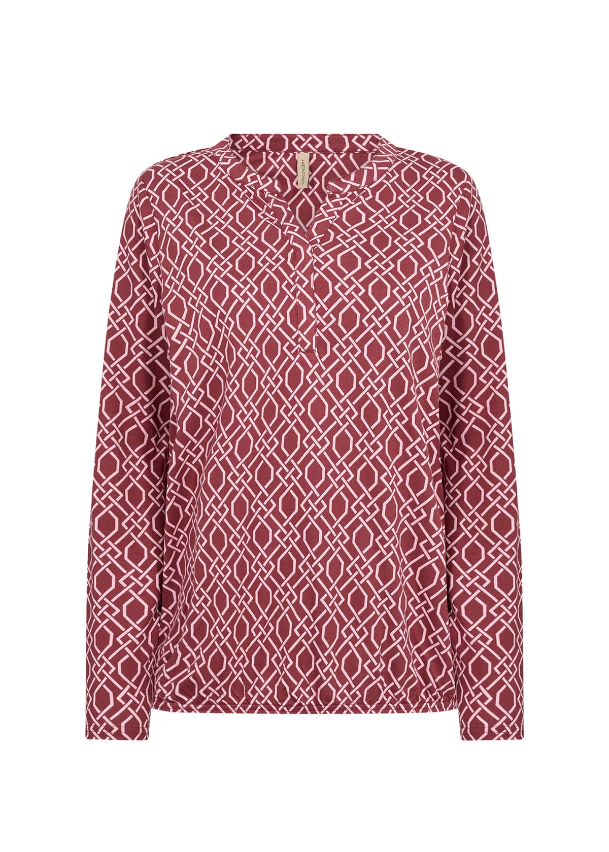 Soya Concept Blouse Felicity Rood - OAK Fashion Noordwolde