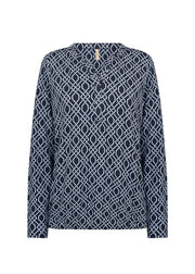 Soya Concept Blouse Felicity navy - OAK Fashion Noordwolde