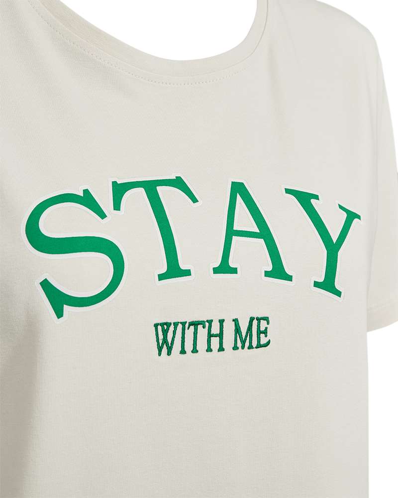 Freequent T-shirt Fenjal Bruin - OAK Fashion Noordwolde