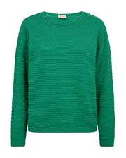Freequent Pullover Dottie Groen - OAK Fashion Noordwolde