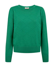 Freequent Pullover Dodo Groen - OAK Fashion Noordwolde