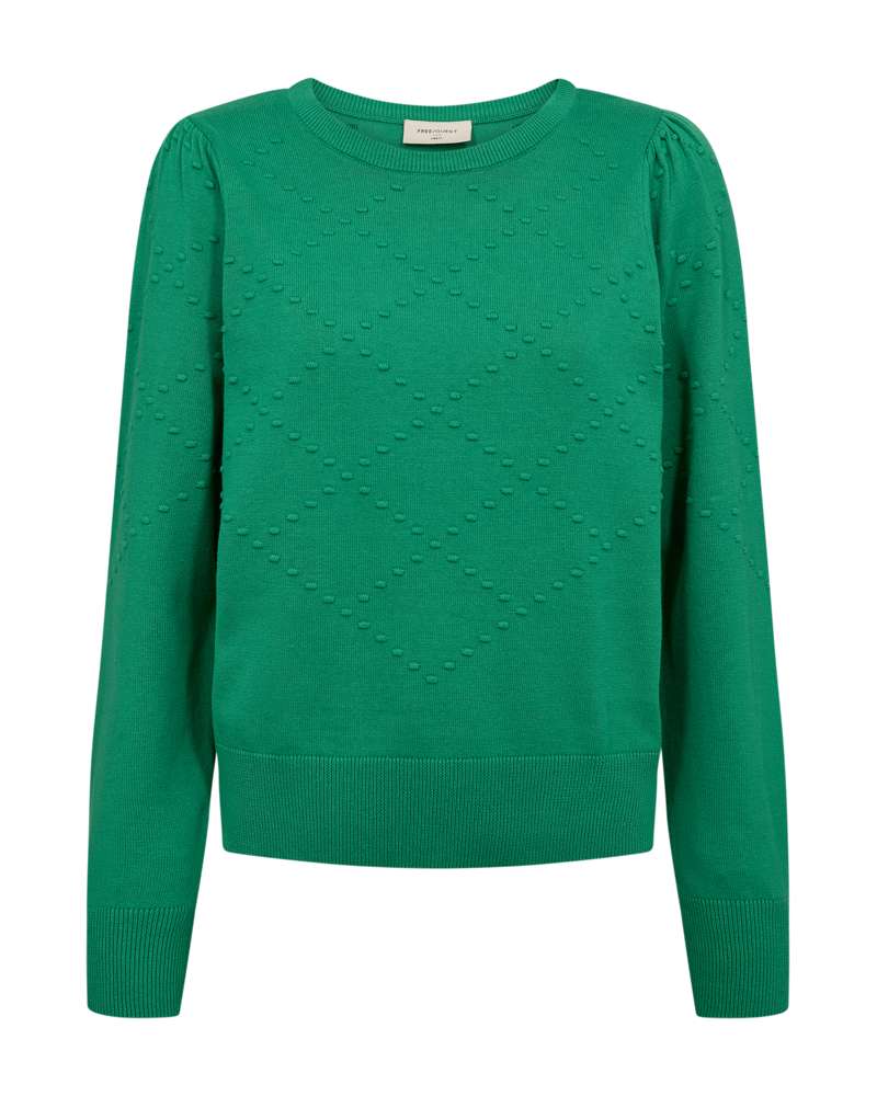 Freequent Pullover Dodo Groen - OAK Fashion Noordwolde