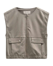 Freequent Gilet Nanni Bruin - OAK Fashion Noordwolde