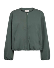 Freequent Bomberjack Nanni Groen - OAK Fashion Noordwolde