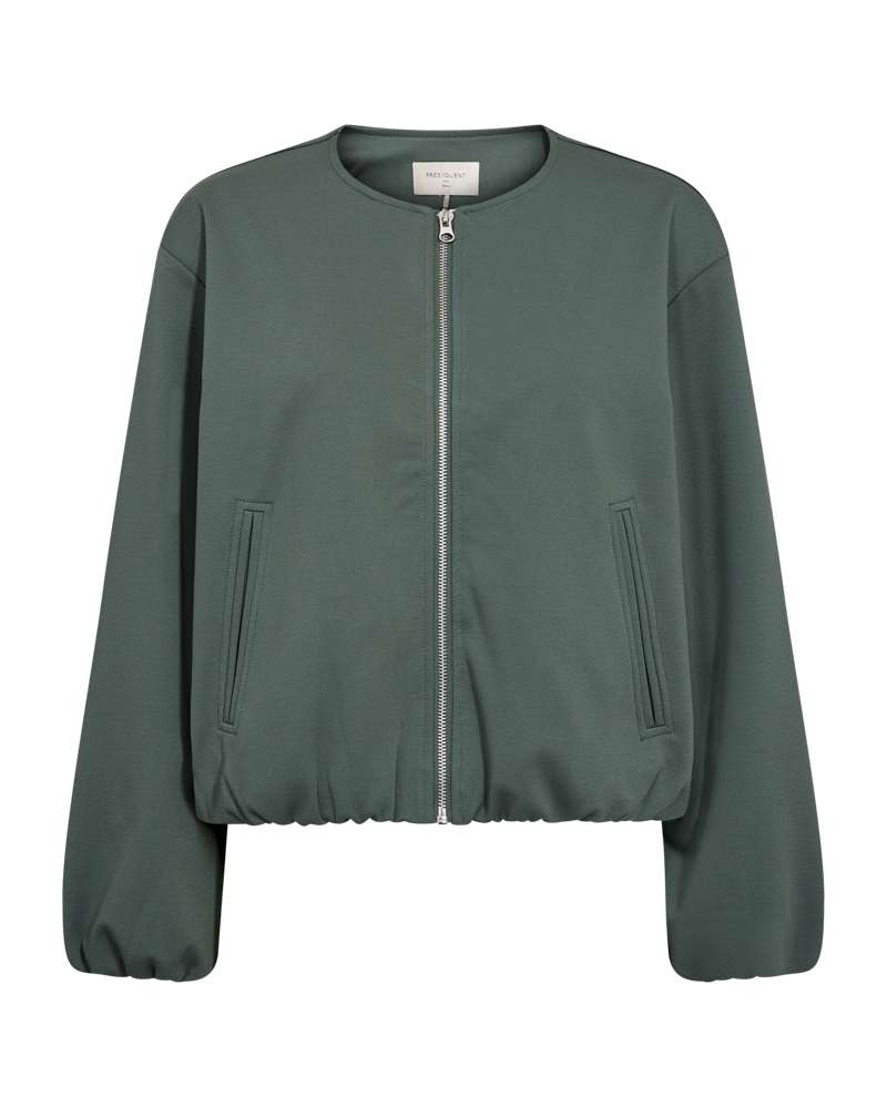 Freequent Bomberjack Nanni Groen - OAK Fashion Noordwolde