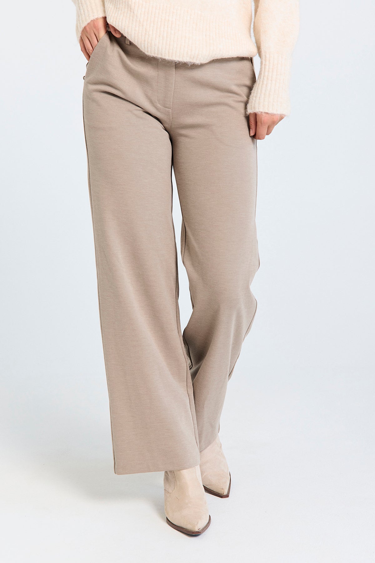 Freequent Pantalon Nanni Bruin - OAK Fashion Noordwolde