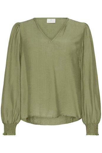 Kaffe Blouse Lufia Dusky Green - OAK Fashion Noordwolde