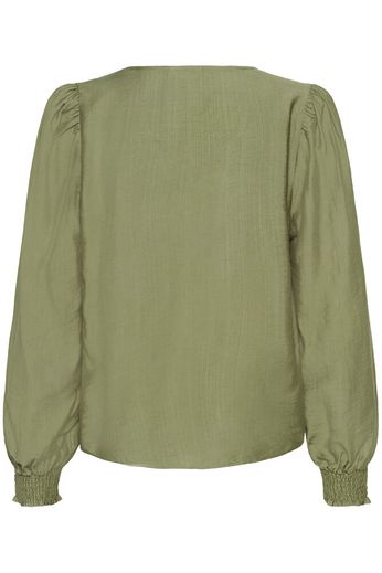 Kaffe Blouse Lufia Dusky Green - OAK Fashion Noordwolde