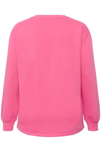 Kaffe Curve Sweater Sus Pink Power - OAK Fashion Noordwolde