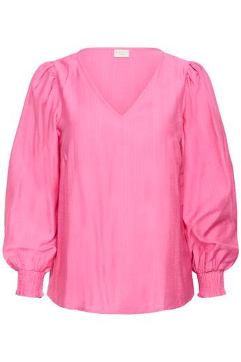 Kaffe Curve Blouse Sofia Pink Power - OAK Fashion Noordwolde