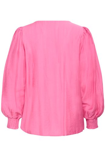 Kaffe Curve Blouse Sofia Pink Power - OAK Fashion Noordwolde