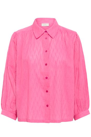 Kaffe Blouse Gabriela Pink Power - OAK Fashion Noordwolde
