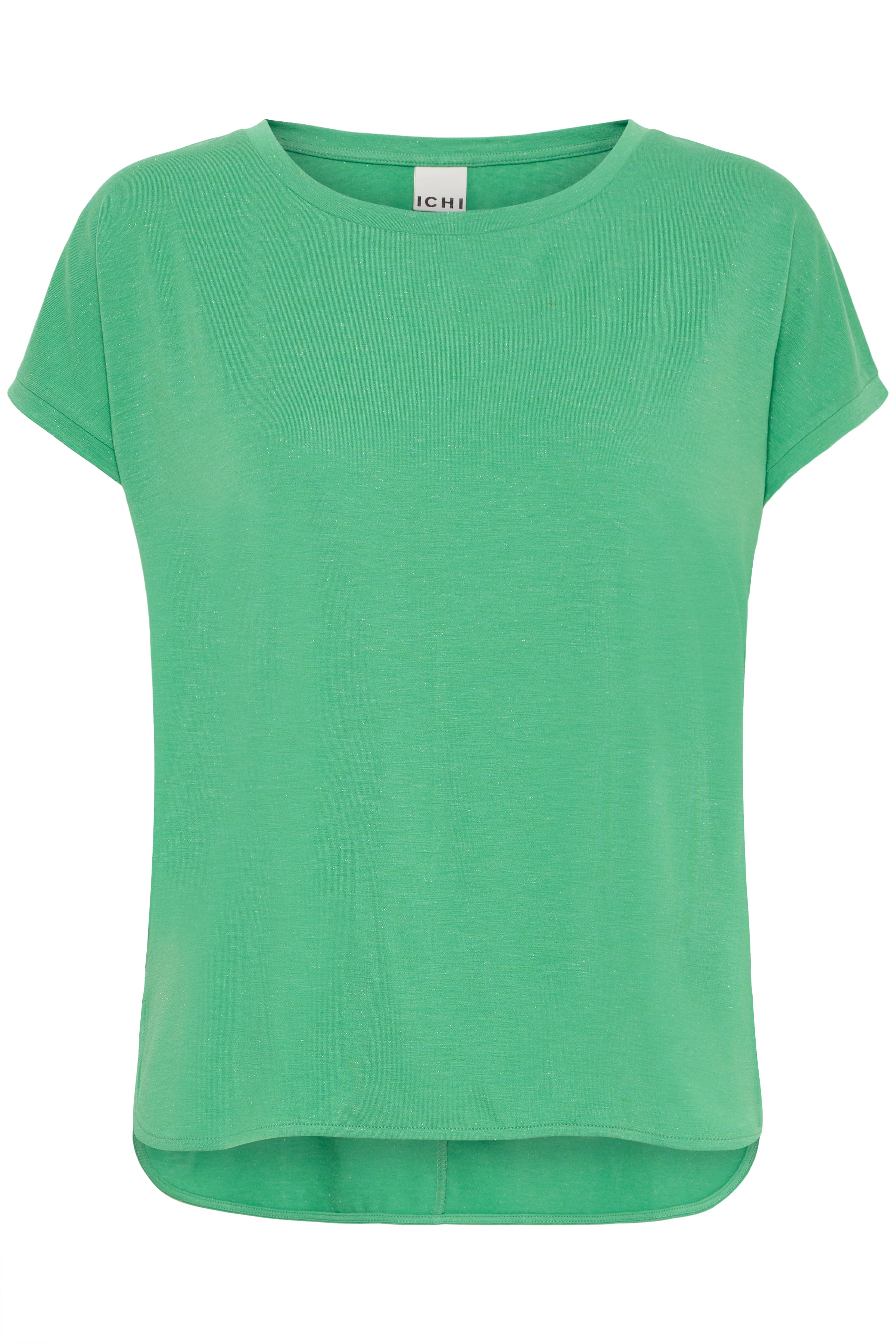 Ichi T-shirt Rebel Kelly Green - OAK Fashion Noordwolde