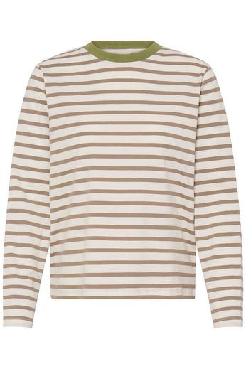 Ichi Top Mira Loose SEPIA TINT / CLOUD DANCER - OAK Fashion Noordwolde