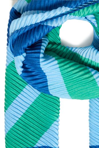 Fransa Sjaal Plisea FRPLISEA STRIPE TRUE BLUE - OAK Fashion Noordwolde