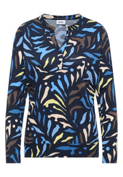 Soya Concept Shirt Mulit Blauw - OAK Fashion Noordwolde