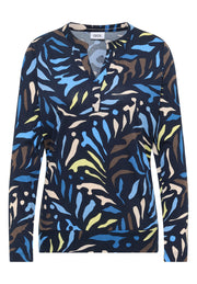 Cecil Shirt Mulit Blauw - OAK Fashion Noordwolde