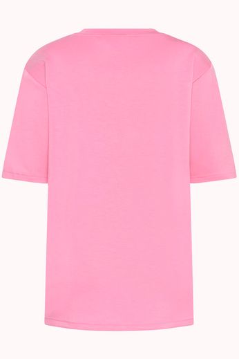Kaffe Curve T-Shirt Rosa Pink Power - OAK Fashion Noordwolde