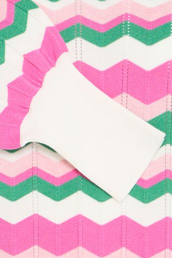 B.young Top Morla PHLOX PINK ZIG ZAG - OAK Fashion Noordwolde