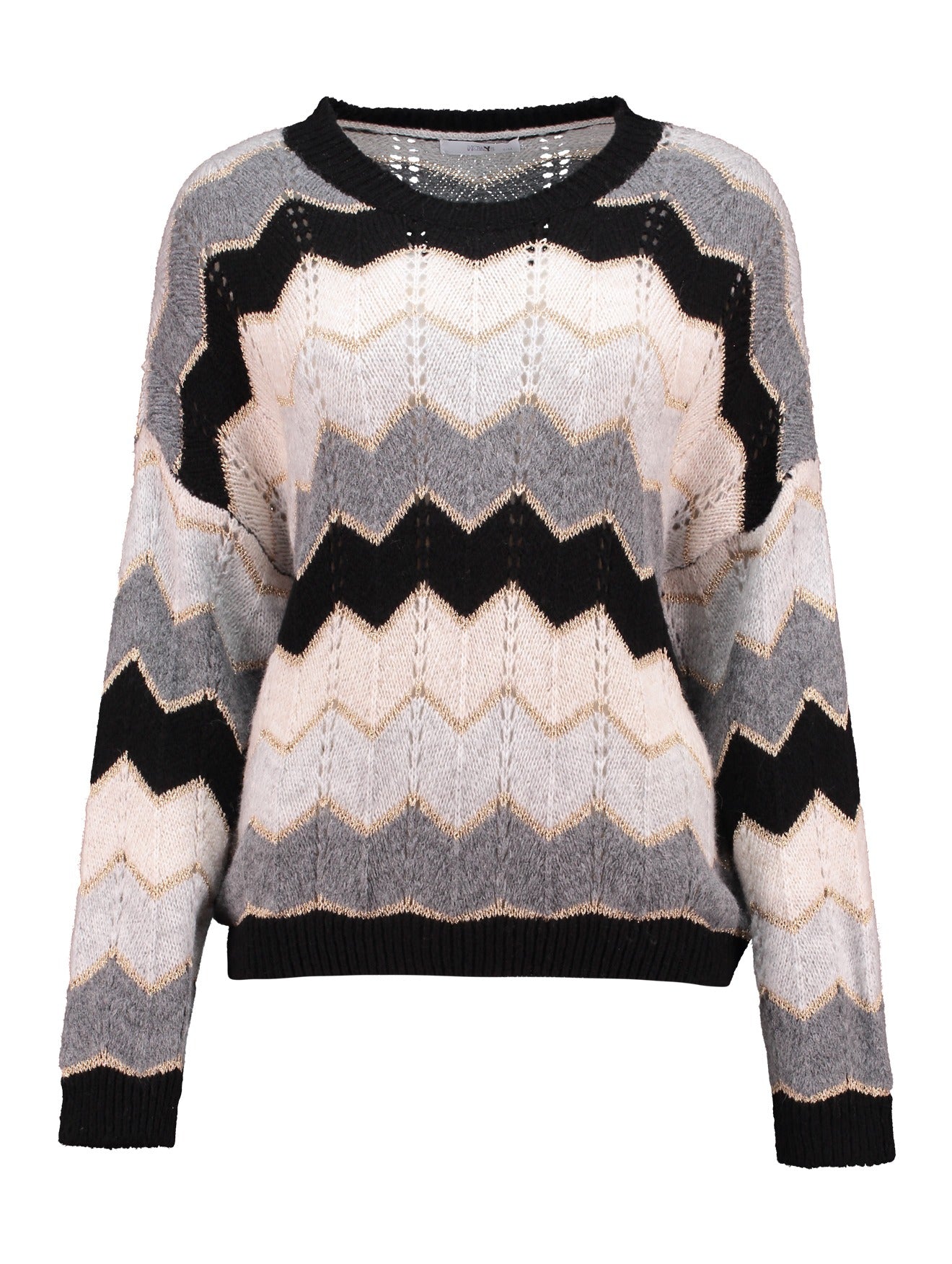 Haily's Trui Missa Zwart - OAK Fashion Noordwolde