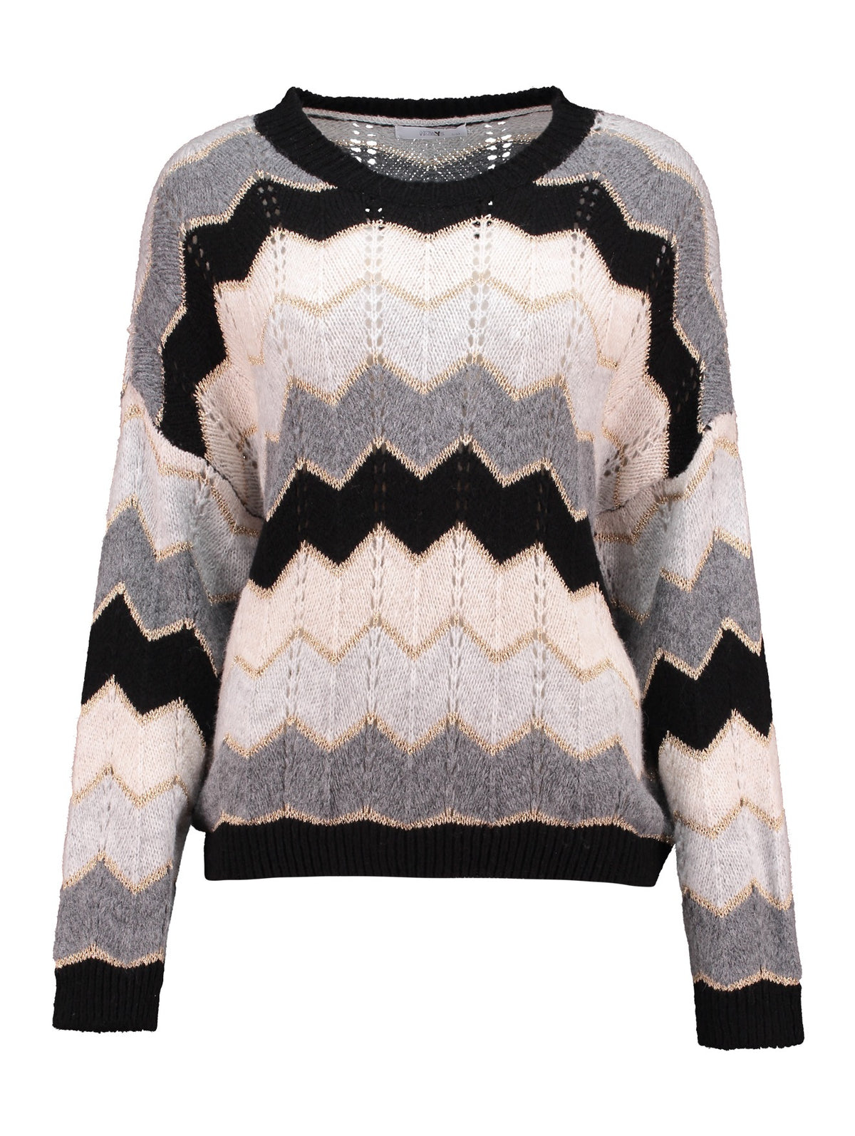 Haily's Trui Missa Zwart - OAK Fashion Noordwolde
