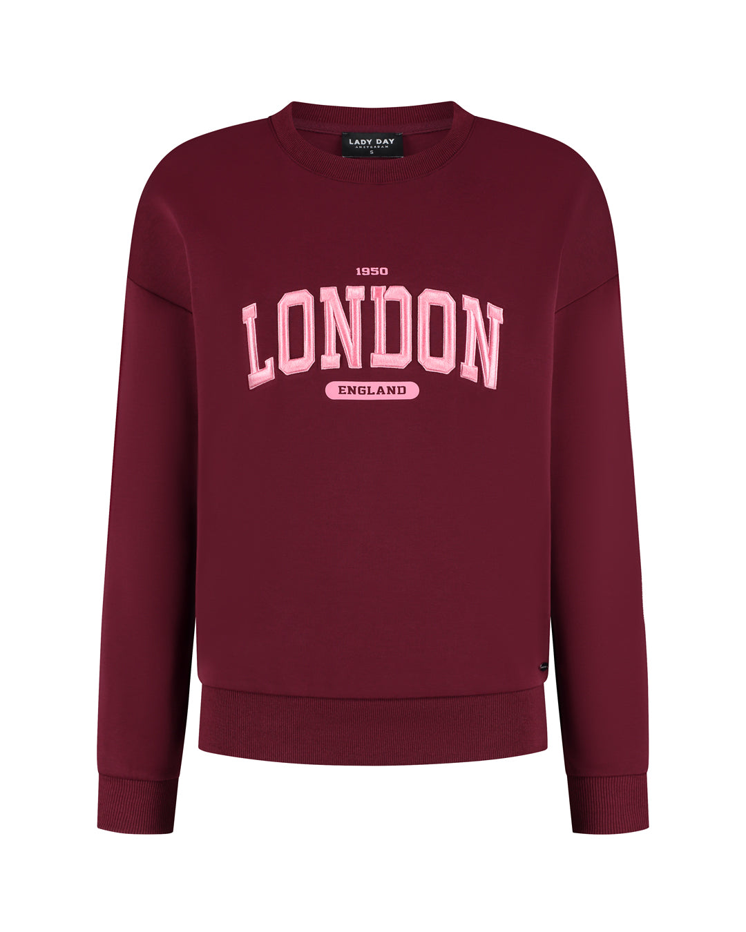 Lady Day Sweater London Rood - OAK Fashion Noordwolde