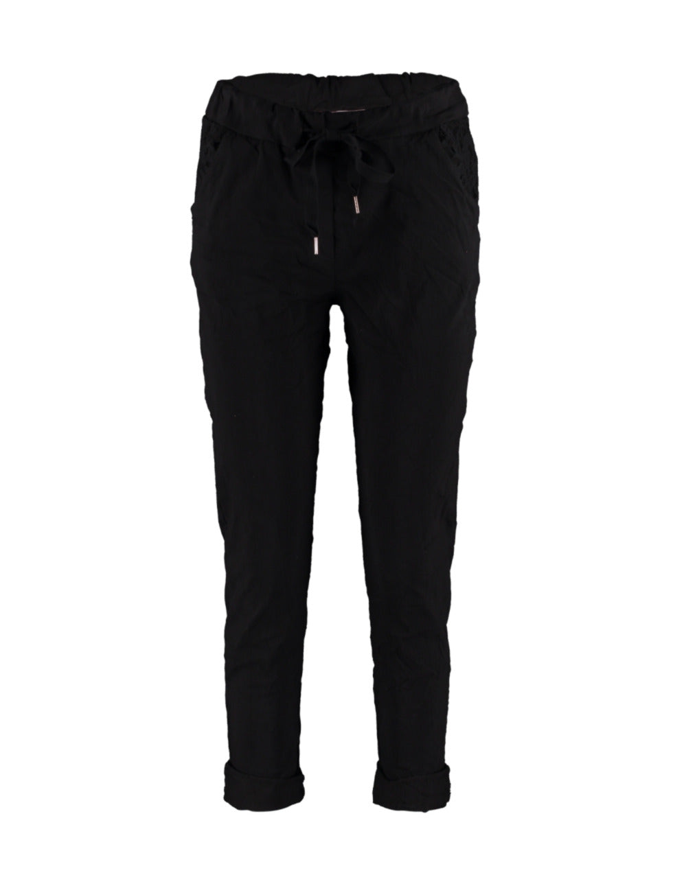 Haily's Broek Minolla Zwart - OAK Fashion Noordwolde