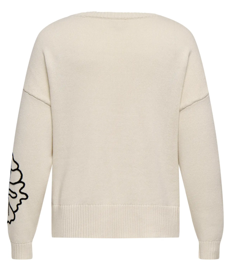 Carmakoma Pullover Petra Wit - OAK Fashion Noordwolde