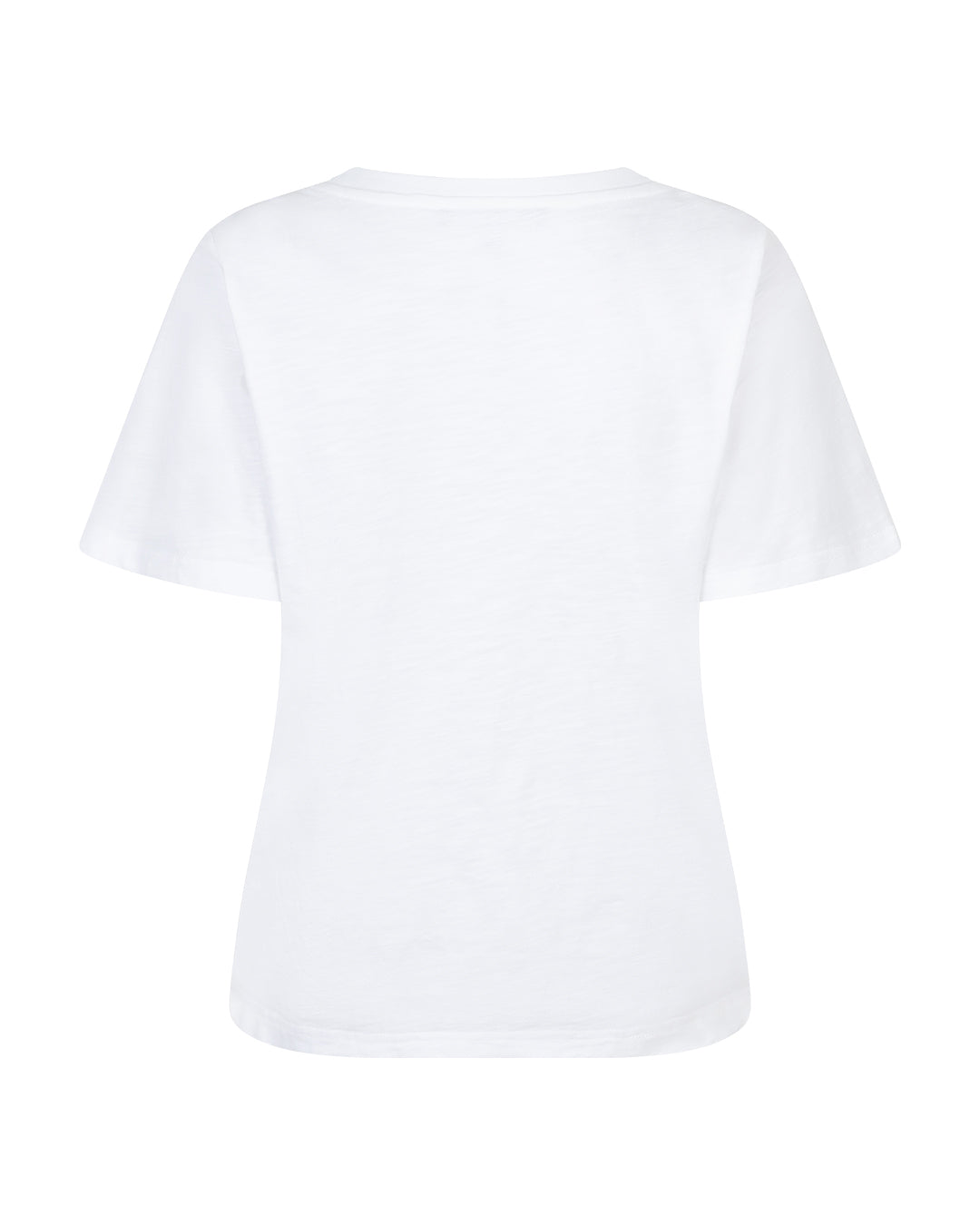 Red Button T-shirt Temmy Foil White/Gold - OAK Fashion Noordwolde