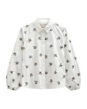 Freequent Blouse Leila Off White - OAK Fashion Noordwolde