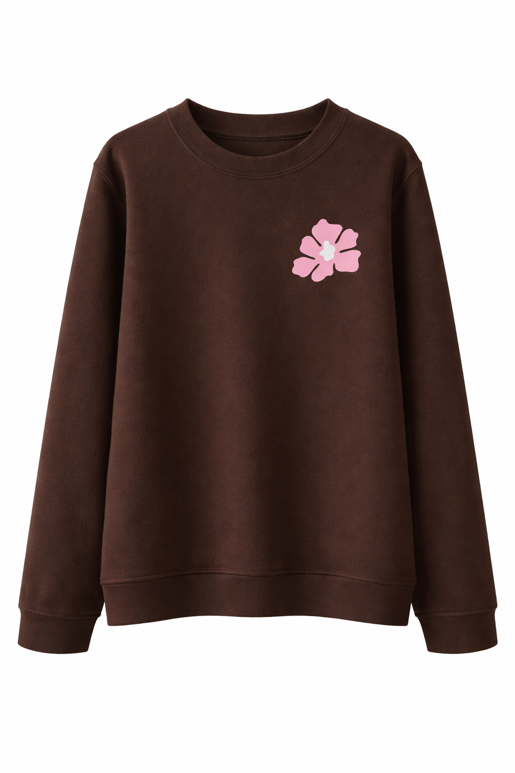 Oak Sweater Love More Bruin - OAK Fashion Noordwolde