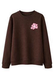 Oak Sweater Love More Bruin - OAK Fashion Noordwolde