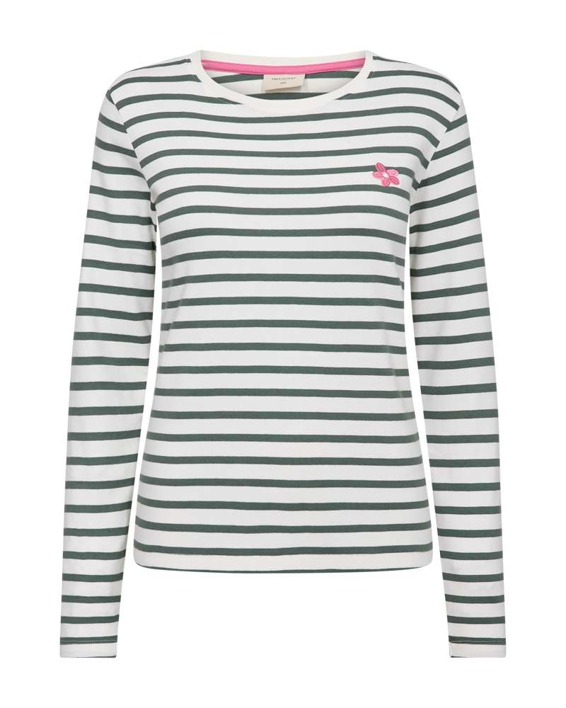 Freequent Top Famila Groen - OAK Fashion Noordwolde